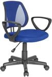 Jugenddrehstuhl Kiddy CD ca. 58x75-92x45 cm Dunkelblau