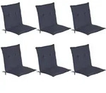 NIEDERLEHNERAUFLAGE Loft NL 100/50/6cm Dunkelblau 6tlg