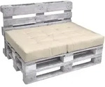 PALETTENKISSEN Eco Elements Sitz 120/80/15 cm Natur