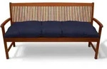 BANKPOLSTER Flair BK 180/50/8cm Dunkelblau