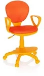 Jugenddrehstuhl Colour ca. 53x83-95x51 cm Orange