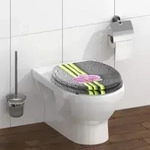 WC-Sitz in Anthrazit