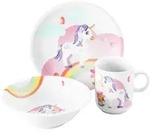 KINDERGESCHIRR SET Compact Mein kleines Einhorn bunt 3-tlg.
