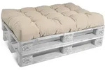 PALETTENKISSEN Eco Style Sitz 120/80/15 cm Natur