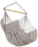 H&auml;ngesessel Comfort Hammock Echtholz Wei&szlig;/Hellgrau