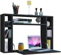 Laptoptisch Wandila Schwarz ca. 90x20x60cm