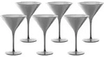 COCKTAILSCHALEN Elements Silber 240 ml 6er Set