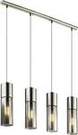 Globo H&auml;ngeleuchte 21000-4HN in Nickelfarben max. 25 Watt