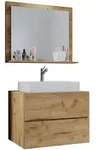 Badezimmer Lendas 3-tlg. ca. 80 cm Honigeiche
