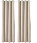 VORHANG Amelie TO mit &Ouml;se 140x245cm Creme (2tlg)