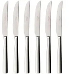 PIZZA-& STEAKMESSER Piemont silber 6er Set