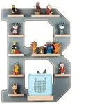 Kinderregal Boarti Grau