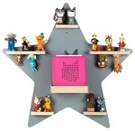 Kinderregal Boarti Grau