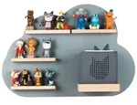 Kinderregal Boarti Grau