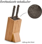 Messerblock Naturfarben