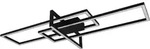 LED-Deckenleuchte Salinas in Schwarz max. 34 Watt Deckenlampe