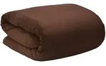 DECKE Aurelia 150/200 cm Dunkelbraun