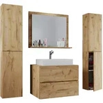 Badezimmer Lendas 5-tlg. ca. 147 cm Honigeiche