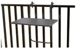 Balkonklapptisch ca. 40x60 cm Anthrazit