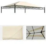 ERSATZBEZUG F&Uuml;R DACH PERGOLA CALPE Cremewei&szlig;