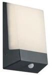 Au&szlig;enwandleuchte Kasai in Wei&szlig;/Alu/Anthrazit max. 9 Watt Wandlampe