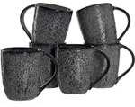 KAFFEEBECHER Matera anthrazit 430 ml 6er Set