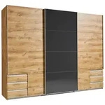 Schwebet&uuml;renschrank Eichefarben ca. 270x210x65cm