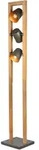 Stehleuchte Bell in Grau/Goldfarben max.25 Watt