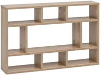 Wandregal ca. 75x57x16 cm Eichefarben