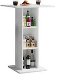 Bartisch Standos Wei&szlig; mit Staurraum