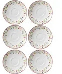 KAFFEEUNTERTASSEN Shanti bunt &oslash; 16.0 cm 6er Set