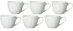 KAFFEETASSEN Bianco wei&szlig; 430 ml 6er Set
