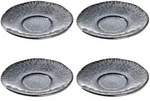 UNTERTASSEN Matera anthrazit &oslash; 15.0 cm 4er Set