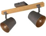 Deckenstrahler Bell in Nickelfarben max. 25 Watt