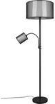 Stehleuchte Burton Grau/Schwarz max. 40/60 Watt