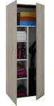 Mehrzweckschrank Vandol ca. 70x178x40 cm Eichefarben