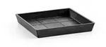 BLUMENTOPFUNTERSETZER quadratisch 22/22/2,6 cm Dunkelgrau