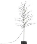 LED-BAUM 150 cm 360LED Warmwei&szlig; Timer Au&szlig;en Flexibel Zweige