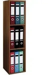 Aktenschrank Offas Nussbaumfarben, 3-fach