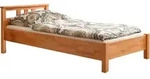 Bett "Merci", aus Buche, buchefarben