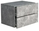 Nachtk&auml;stchen USAL L 45 Beton-Grau