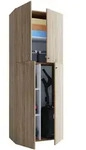 Mehrzweckschrank Lona ca. 70x182 cm Eichefarben