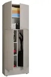 Mehrzweckschrank Lona XXL Grau ca. 70x200x39 cm