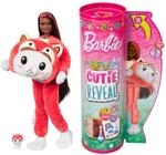 Barbie Cutie Reveal Puppe - 10 &Uuml;berraschungen, Pl&uuml;schtierfreunde, Outfits und
