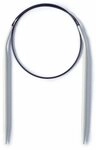 Prym 211296 Rundstricknadeln ALU 100 cm 5,00 mm grau