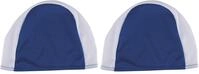 Fashy Herren badeh&aelig;tte Badehaube, blau/Wei&szlig;, Einheitsgr&ouml;&szlig;e EU
