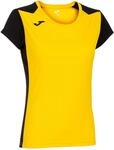 Joma Unisex 2XS Kurzarm-T-Shirt mit Kontrast-Record II