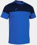 Joma Kurzarmshirt Mann Crew V k&ouml;nigsblau Marineblau