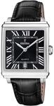 Festina Herren Uhr Analog mit Schwarzem Lederarmband - Quarzwerk - Kalender -