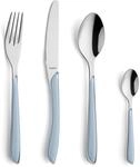 Kuppels PRISMA Besteck Set 24-teilig, 18/0 Edelstahl, himmelblau